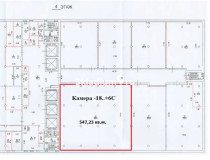 plans. Морозильный склад (от -16 до -22) Административно-складской комплекс Новохохловский Москва, Новохохловская ул, 14, стр 1, 547 м2 фото 1